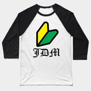 JDM logo Baseball T-Shirt